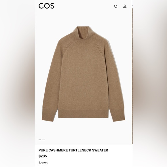 COS WOMENS CASHMERE SWEATER - Picture 1 of 7